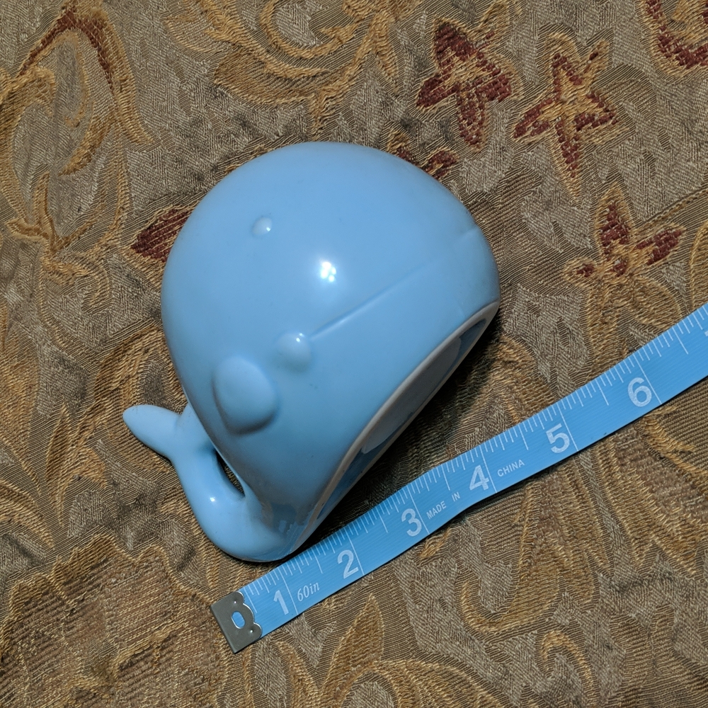 Blue Whale Piggy Bank